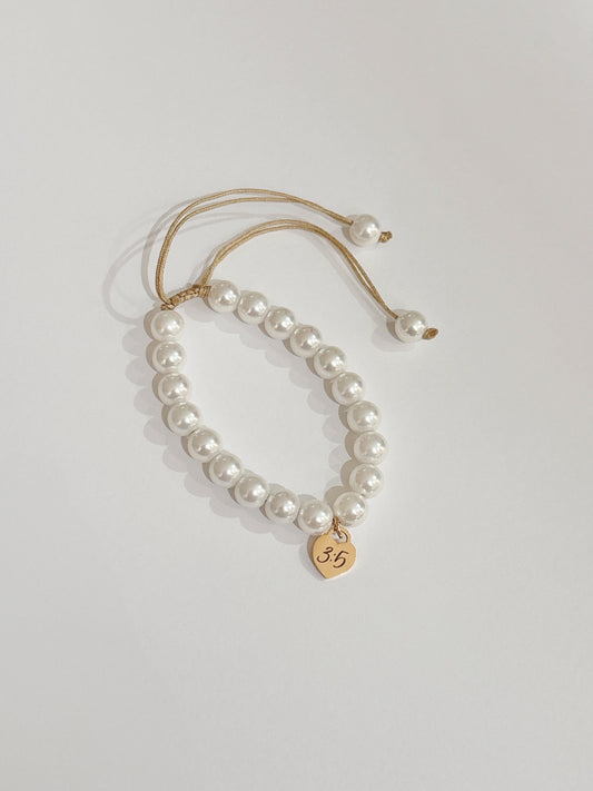 Faith Pearl Bracelet